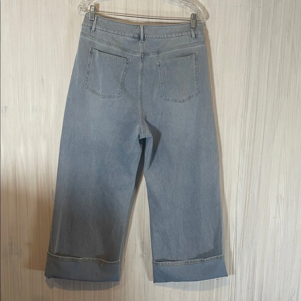 NWT HALARA FLEX HIGH WAIST CUFFED CROP LARGE PETITE - Picture 6 of 6